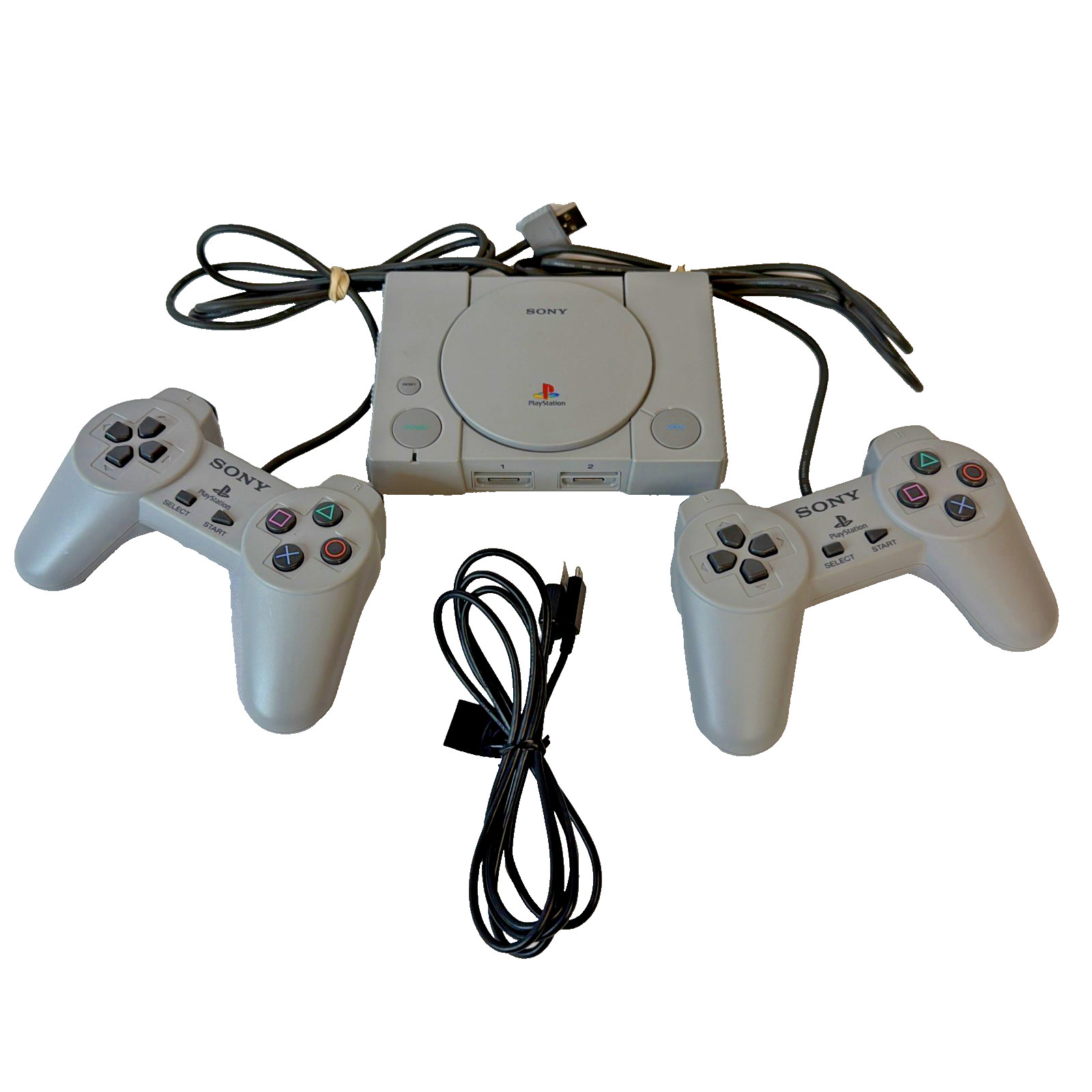 Sony Playstation Classic SCPH-1000R PS1 Playstation Mini w/ 2 Controllers