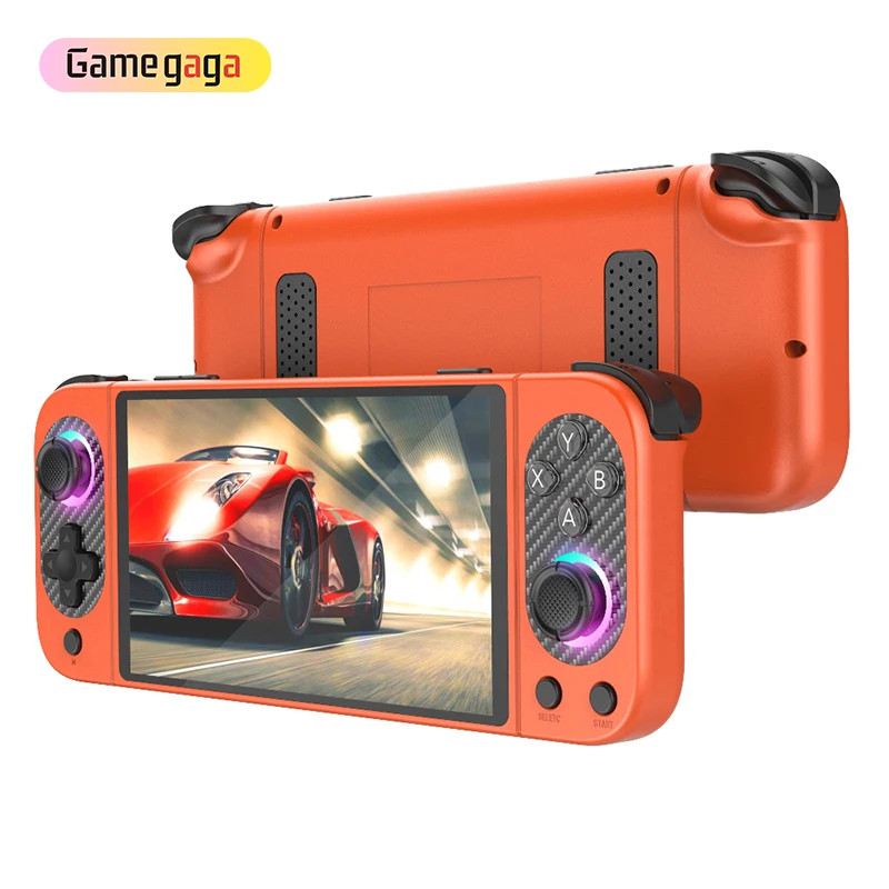 D50 Max Android Handheld Game Console, 5 Inch Touch Screen, Open Source
