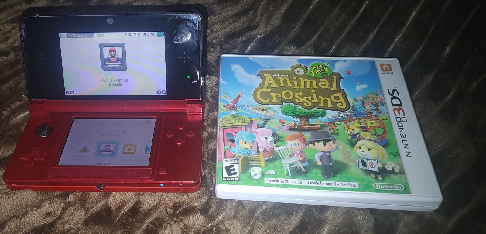 Nintendo 3DS Handheld System – Flame Red