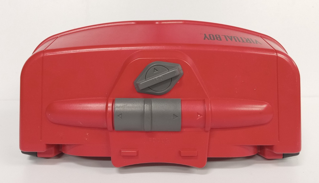 BROKEN Nintendo Virtual Boy Console Headset + Accs.- FOR PARTS, READ DESC #2