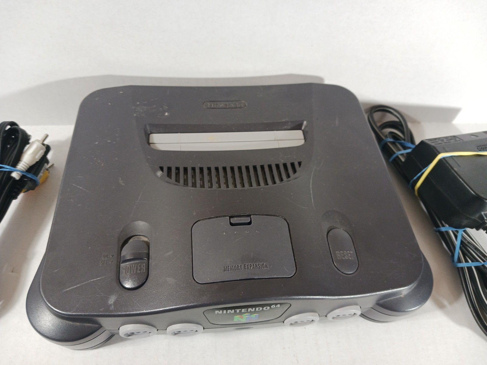 Nintendo 64 Console Bundle Rush Authentic N64 GameCube Style Stick Purple Tested