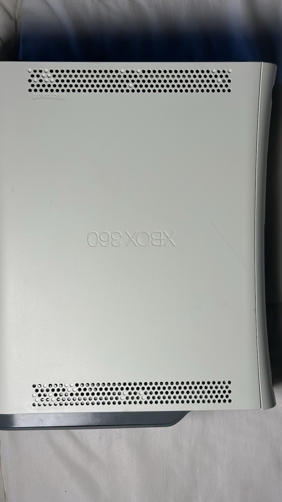 Microsoft Xbox 360 Console White HDMI w/ HDD Untested Parts Repair AS-IS