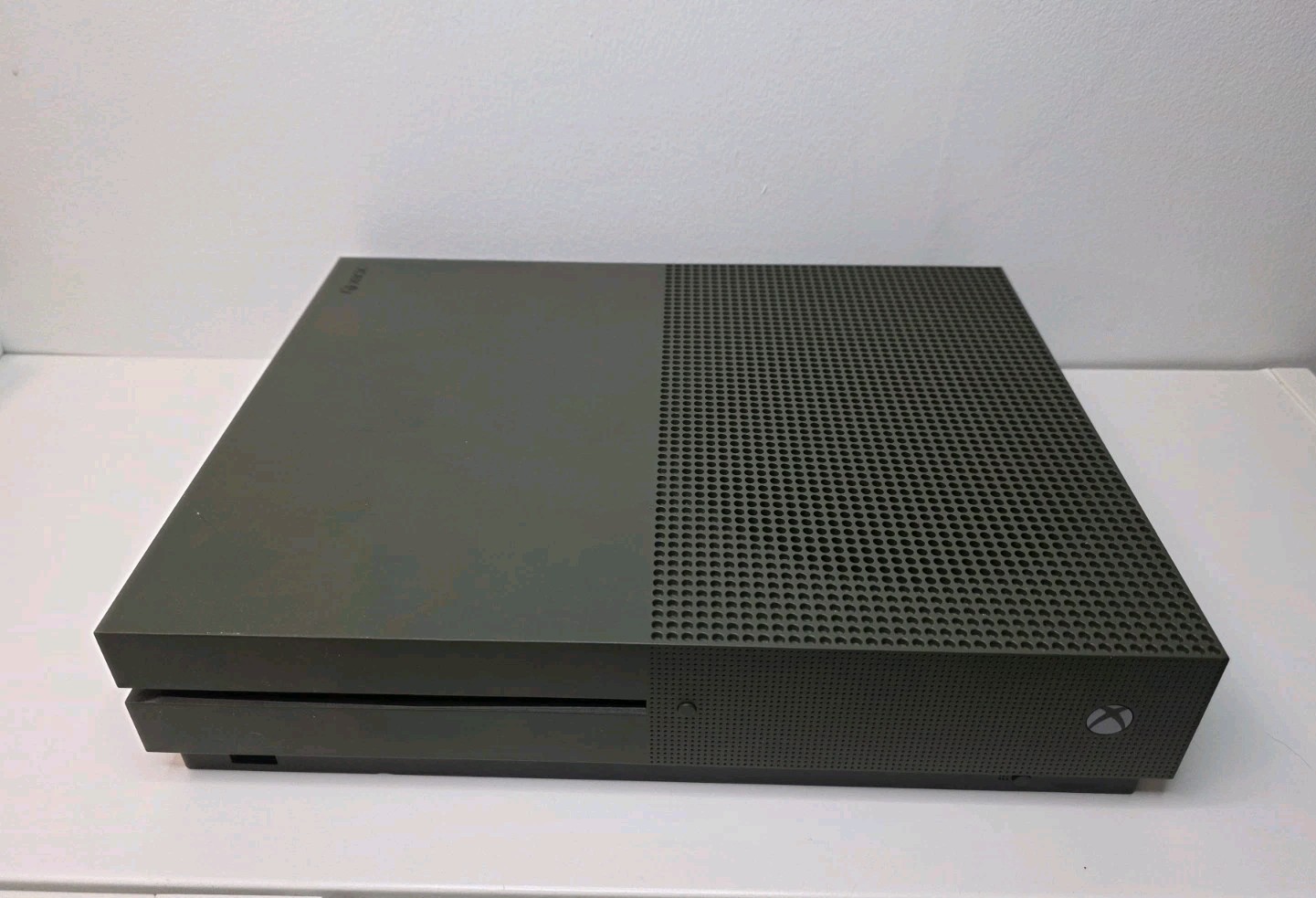 Xbox One S 1TB Battlefield 1 Military Green Console Only Tested Working