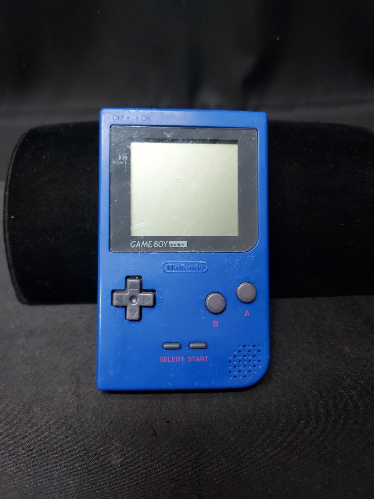 Nintendo Game Boy Pocket Video Game Handheld System Console MGB-001 Blue WORKS