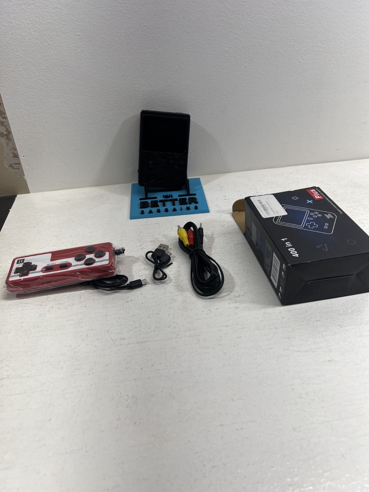 SUP Game Box 400 in 1 Plus Portable Arcade Black w/ controller *Tested*