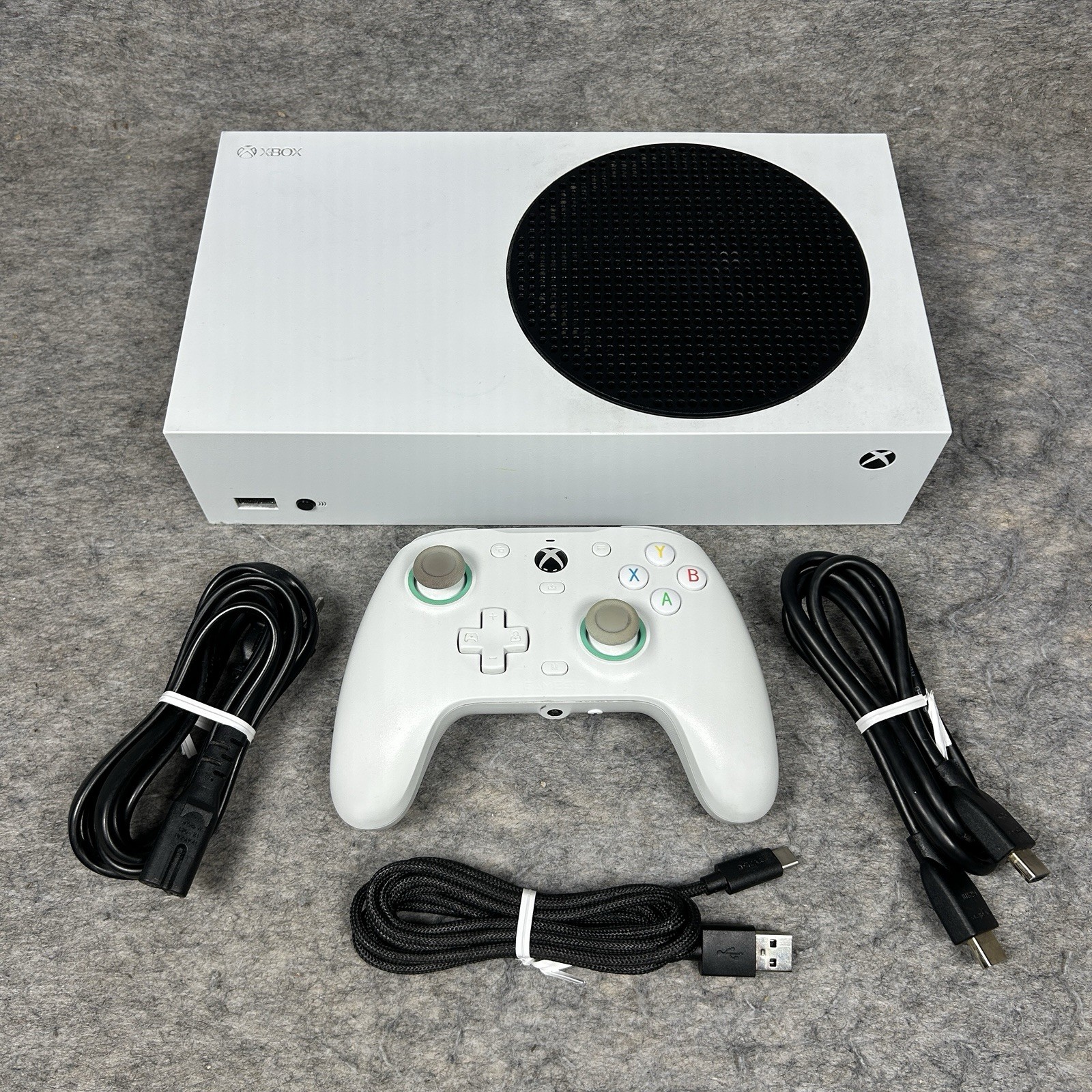 Microsoft Xbox Series S 512GB Game Console 1883 W/ Wired Controller TESTED