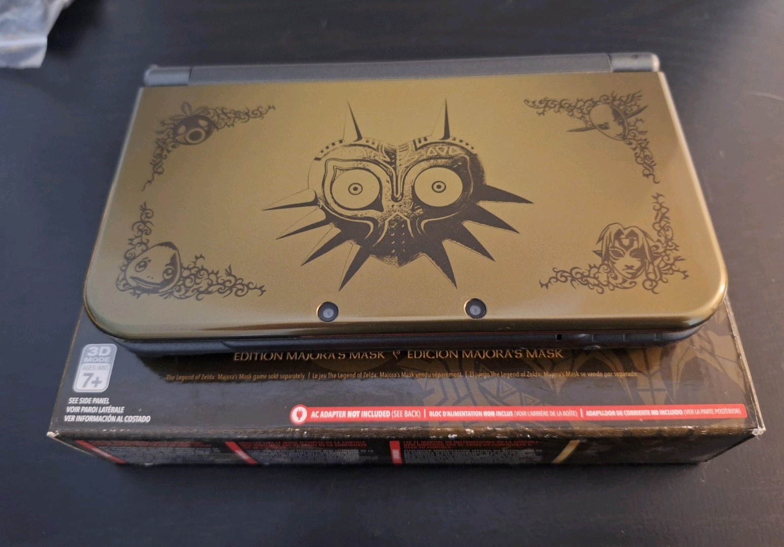 New Nintendo 3DS XL Legend of Zelda: Majora’s Mask Edition System CIB