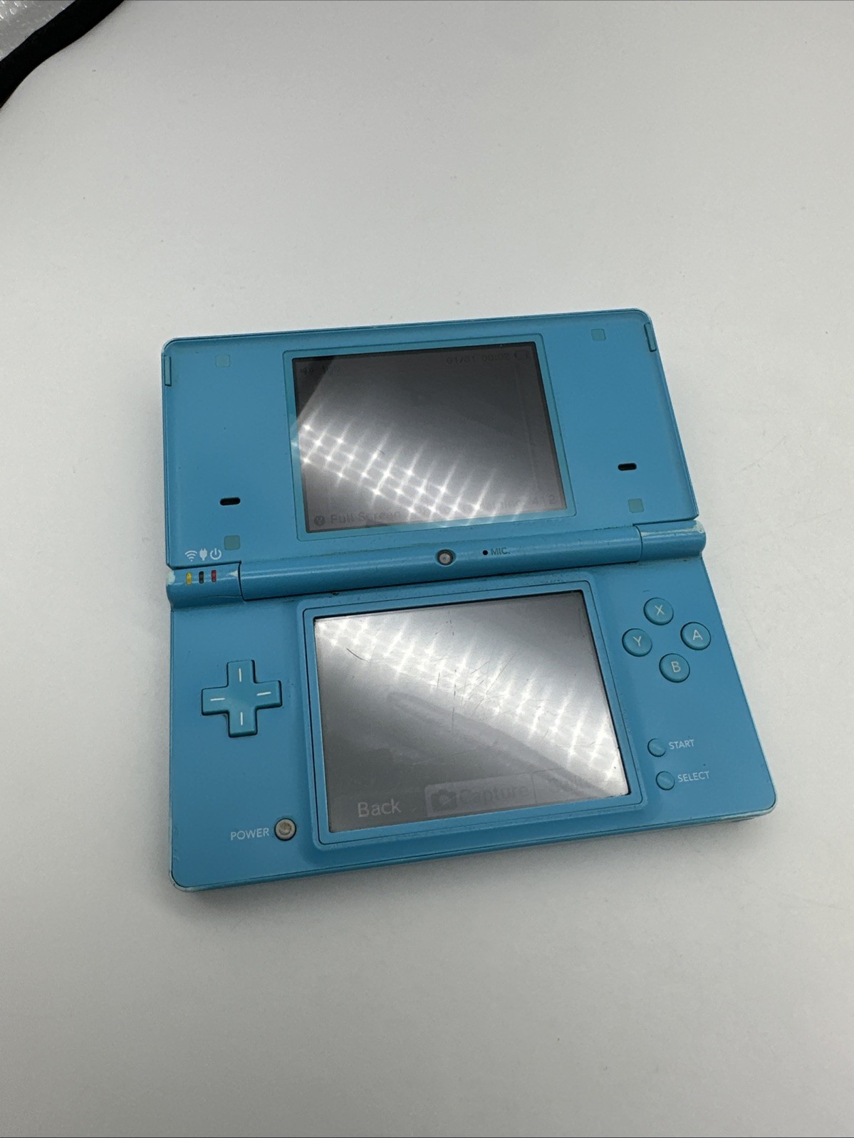 Nintendo DS Lite Video Game Console – Teal FOR PARTS ONLY Broken Volume