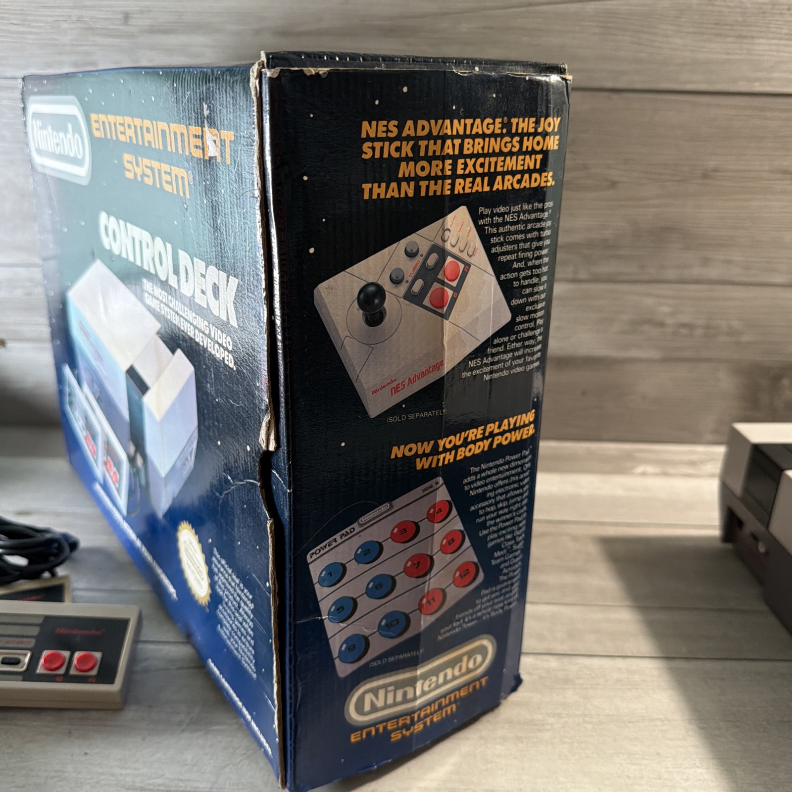 Nintendo NES Control Deck Mario Trilogy 1 2 3 Bundle In Original Box 2 Controls