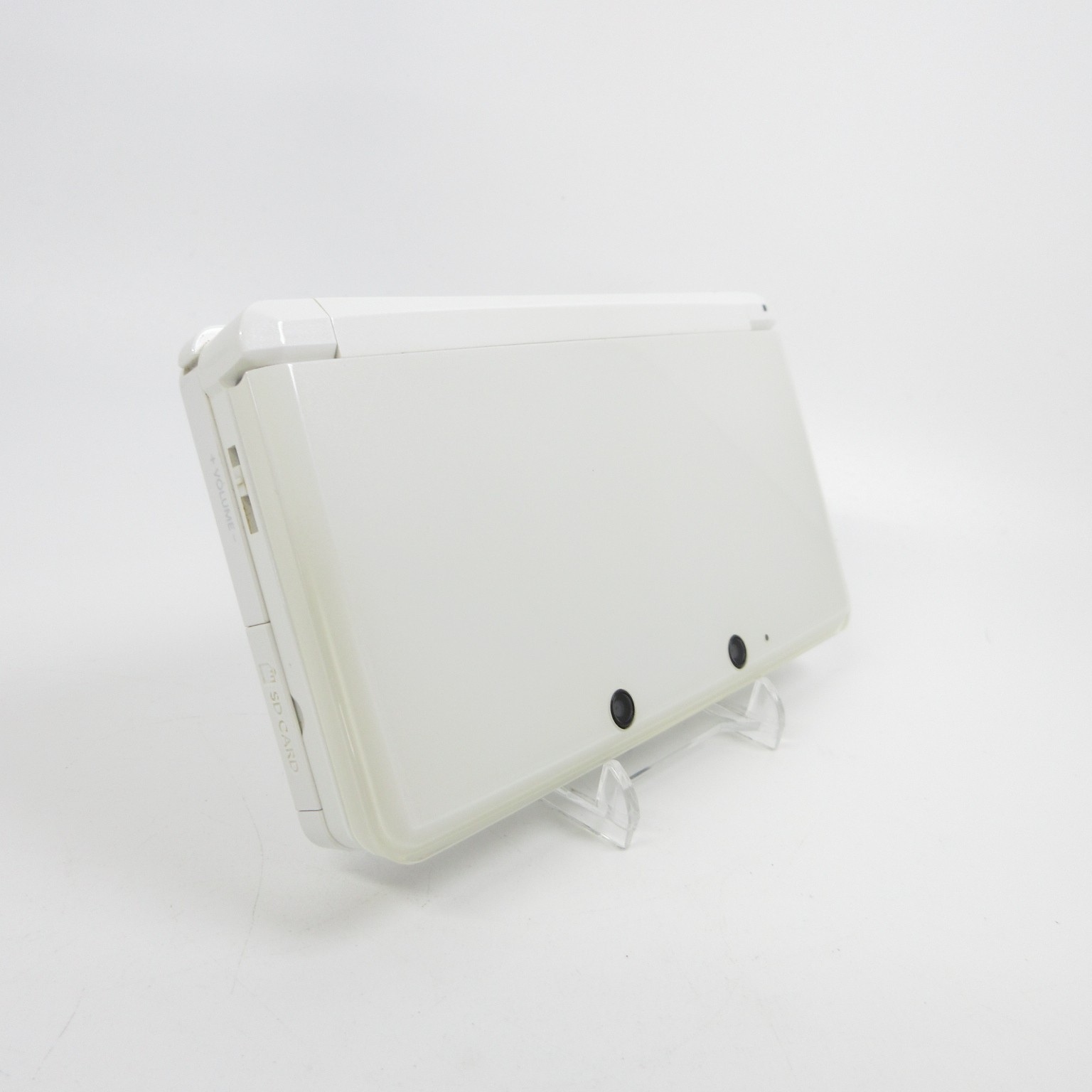 【Excellent】Nintendo 3DS Ice White Console Japanese Edition #Arr08/0611/02