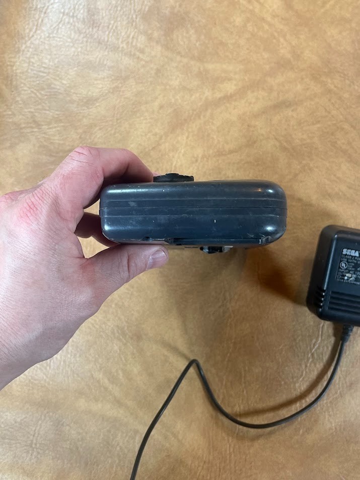 Sega Game Gear Handheld Console Power Supply & Sonic 2 Parts Repair