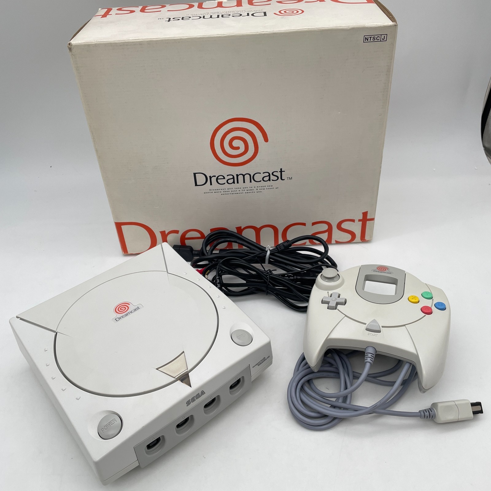 SEGA DreamCast Console (HKT-3000) Controller BOX japan Tested