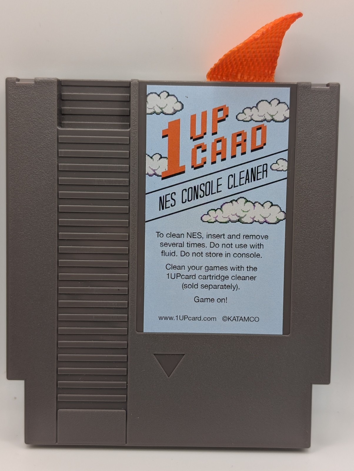 1 up card console cleaner nes Vintage Cleaning Cartridge NES Nintendo Classic