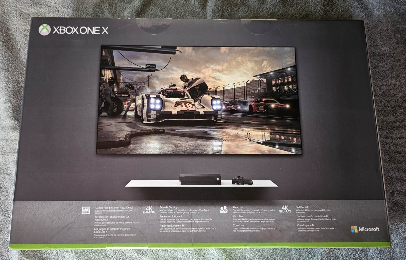 Microsoft Xbox One X Black 1TB Console Sealed
