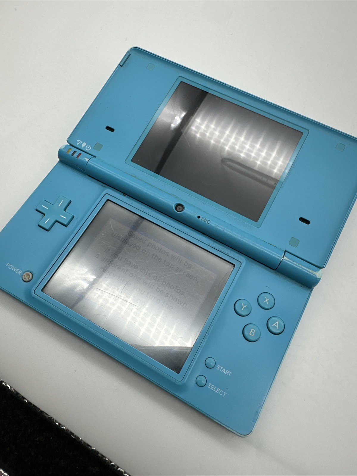 Nintendo DS Lite Video Game Console – Teal FOR PARTS ONLY Broken Volume