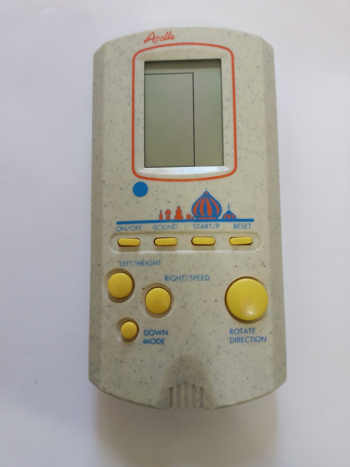 TESTED Apollo Brick Game Vintage 90’s Handheld Gaming Console retro white rare