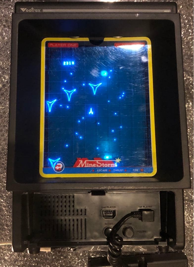 Vectrex Console HP3000 Boxed Serial Match Excellent with Sean Kelly Cart