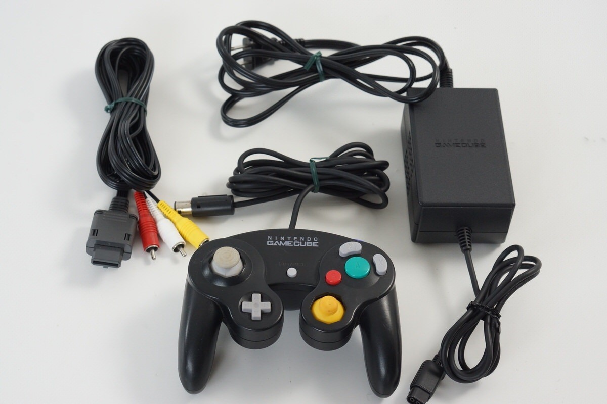 Gamecube Black Console System Boxed DOL-001 JP For Japan Game CD DN12160291