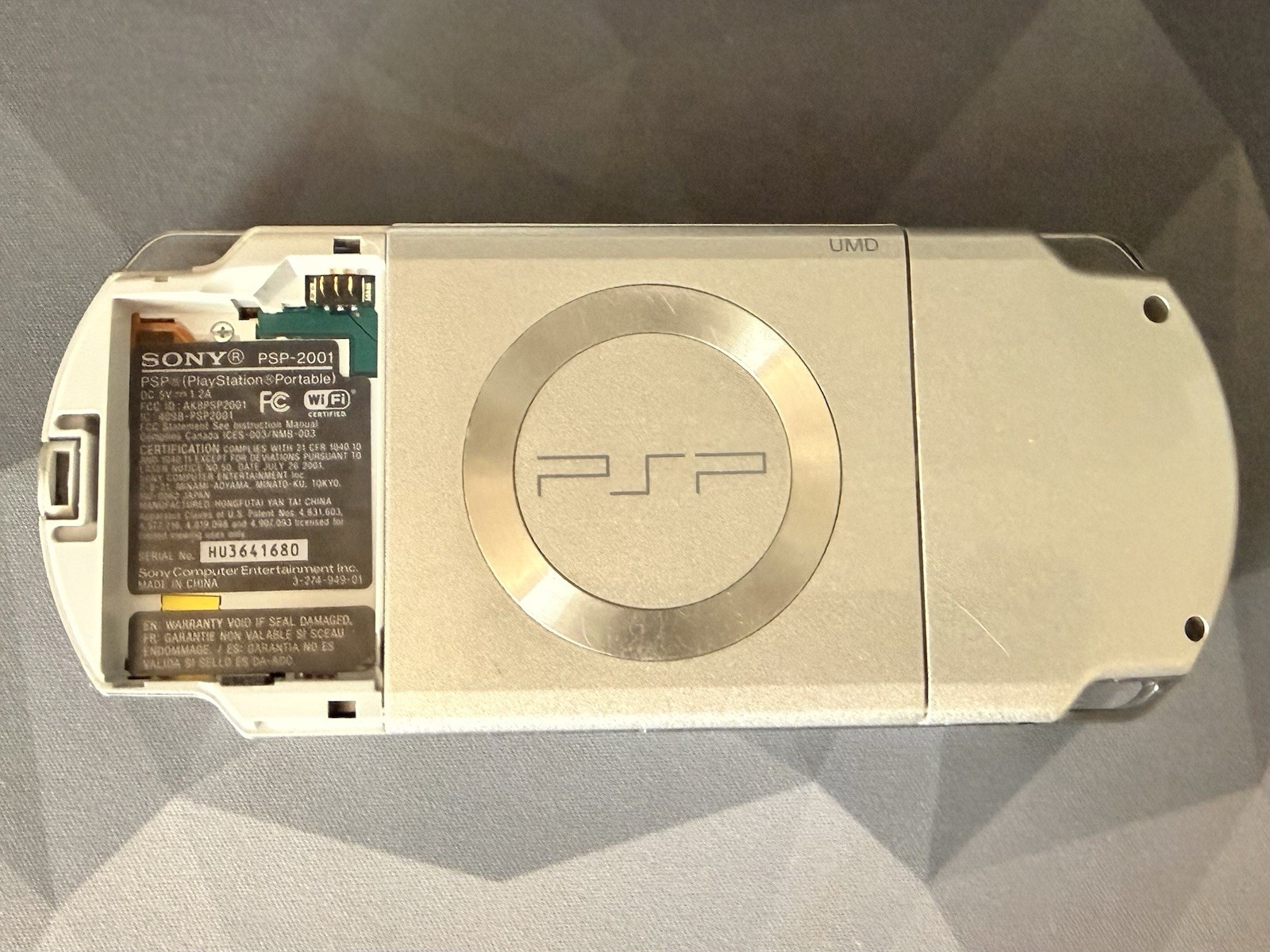 Silver Sony PSP 2000