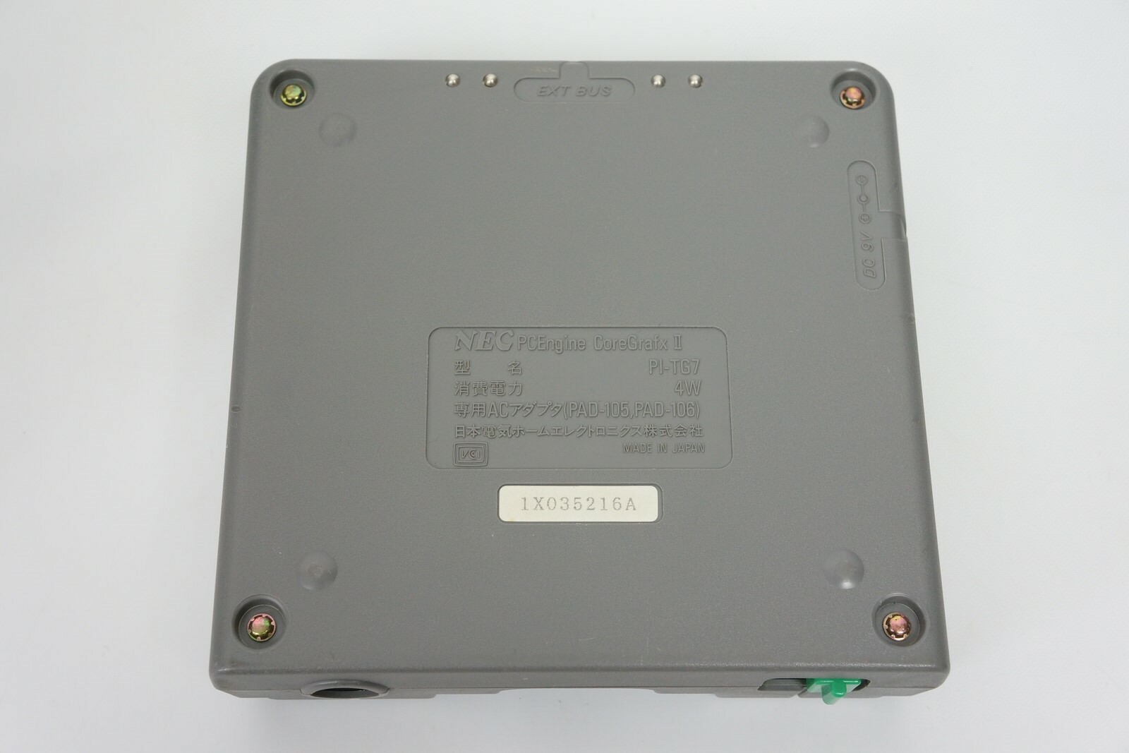 PC Engine CORE GRAFX II 2 PI-TG7 Console Tested System JAPAN 1X035216A