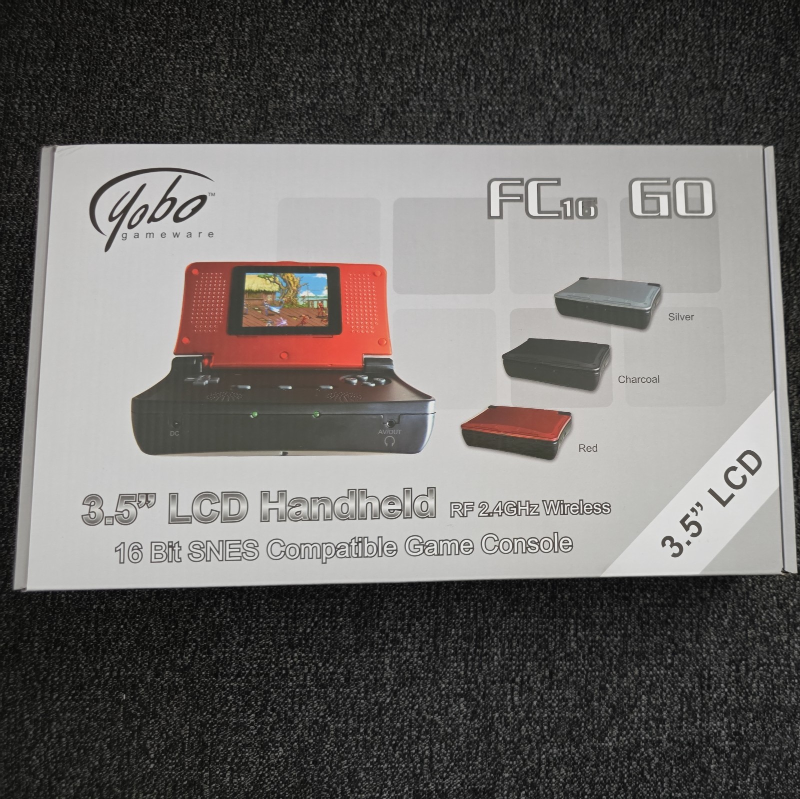 NEW SNES FC16 GO Yobo Handheld & Wireless Home Console Super Nintendo 3.5 Screen