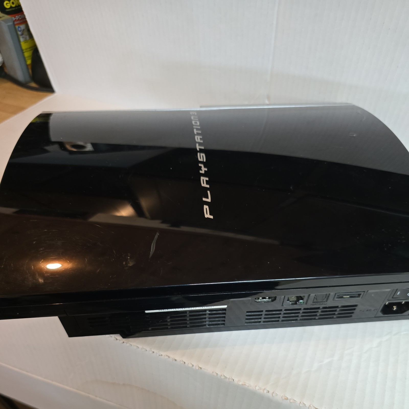 Sony PlayStation 3 Fat PS3 Console CECHG01 -SOLD AS IS parts or repair