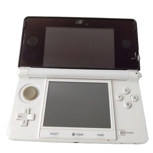 Nintendo 3DS Ice White Console only tested Japan