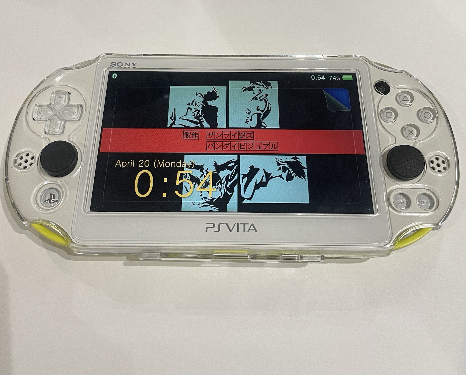 Sony PS Vita PCH-2000 1GB Lime Green/White Handheld Console