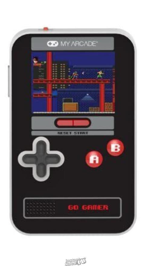 My Arcade Go Gamer Classic-RED Portable Electronic Game Console with 300 Games