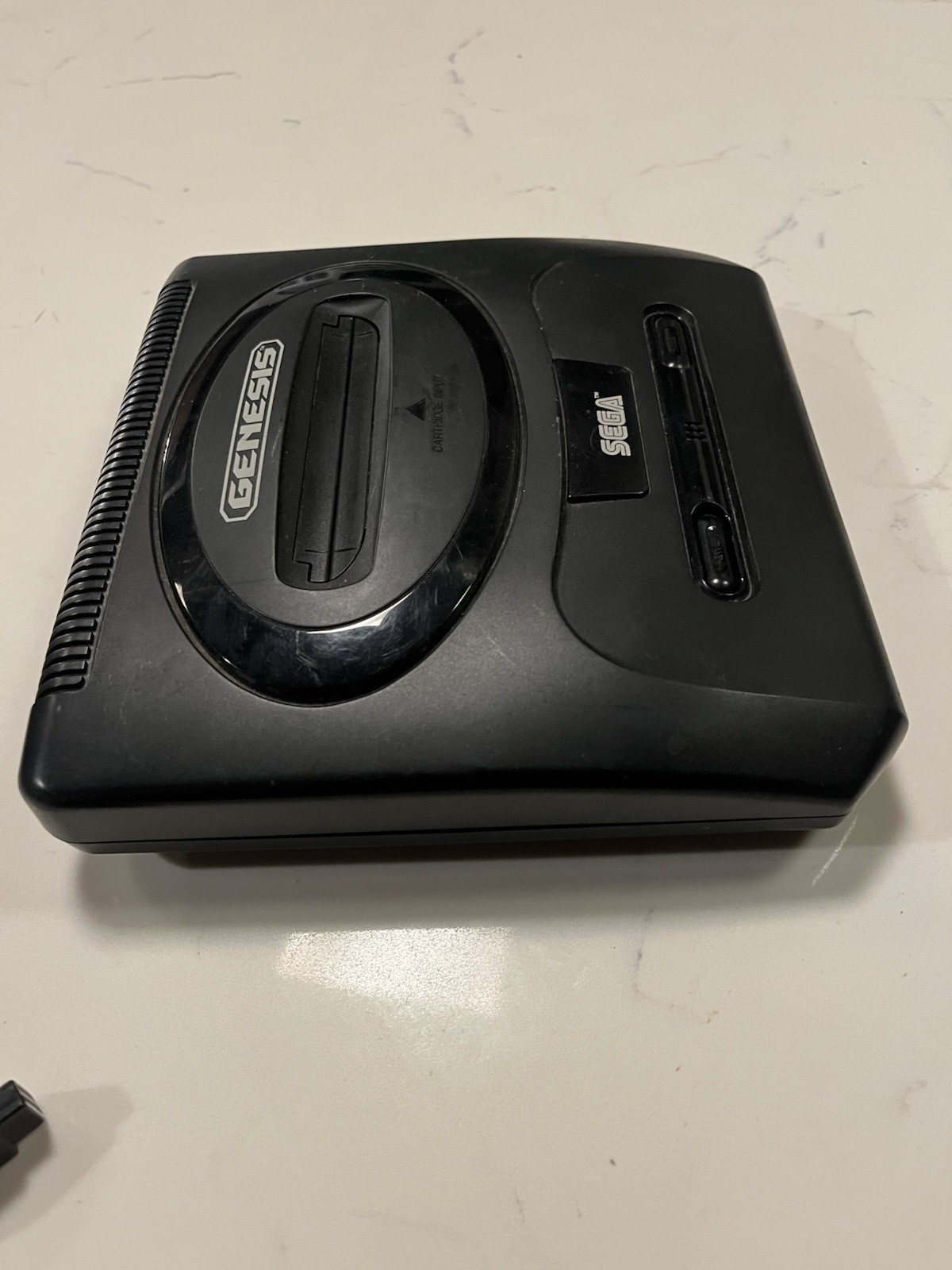 SEGA Genesis Black Console with Controller MK-1631 Untested No Cables