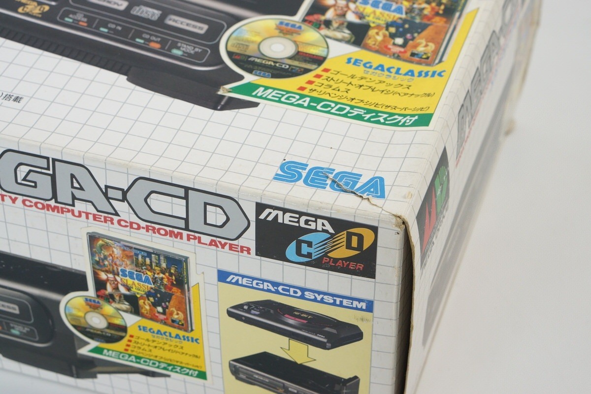 MEGA CD Console Boxed SEGA CLASSIC Genesis Tested System HAA-2510 A20164733