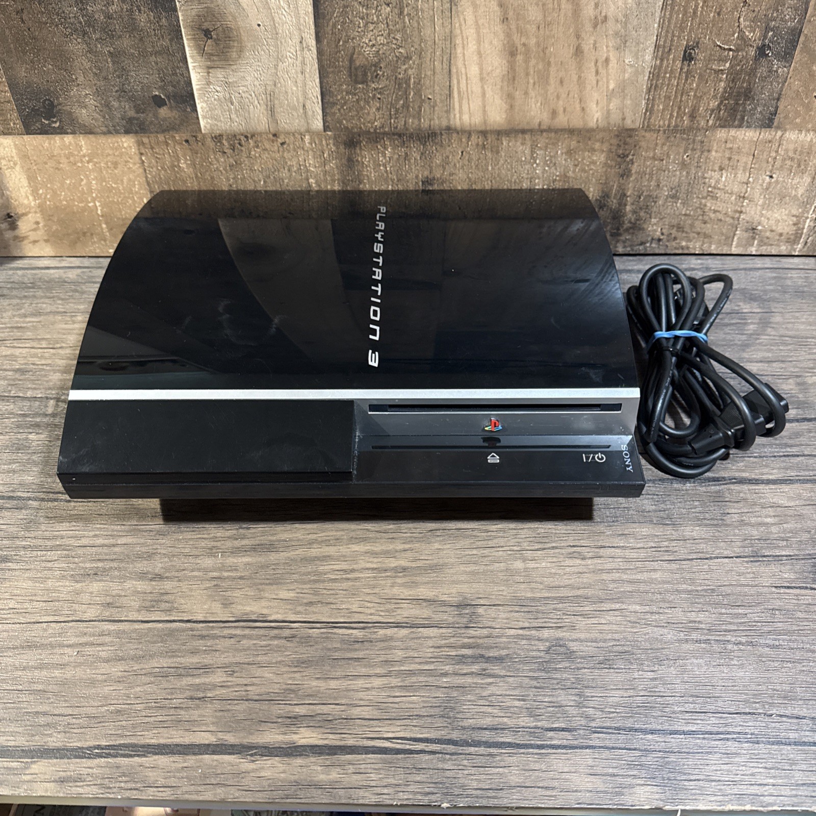 Sony PlayStation 3 PS3 80GB Console CECHL01 Tested Working
