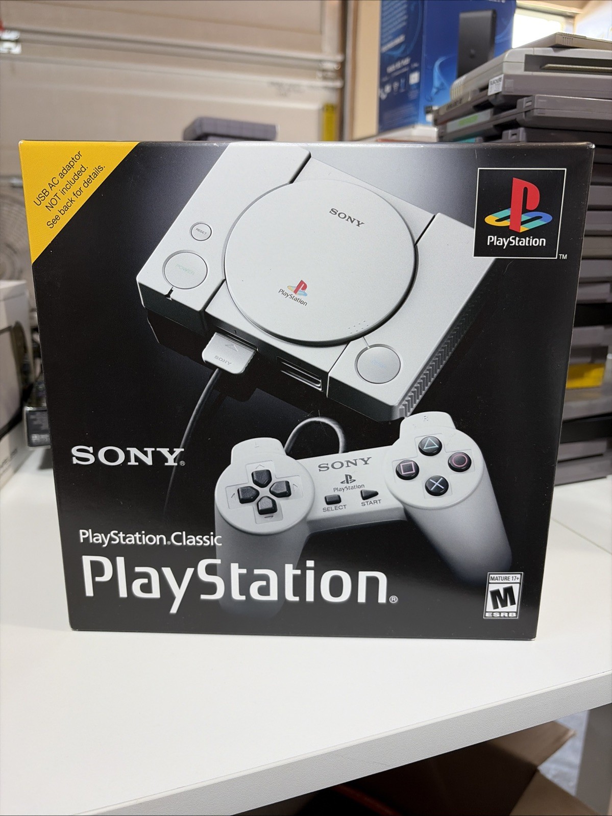 Sealed Sony PlayStation Classic Mini Edition Video Game Console New In Box