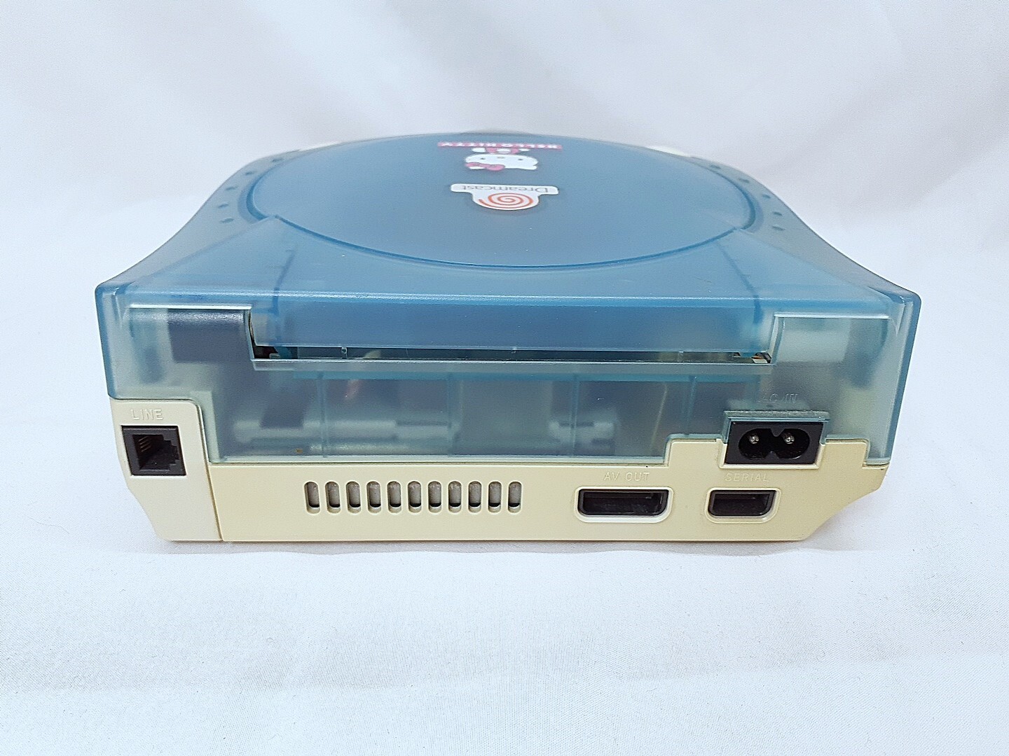 Sega Dreamcast console Hello Kitty Blue set New Battery HKT-3000 NTSC-J Tested