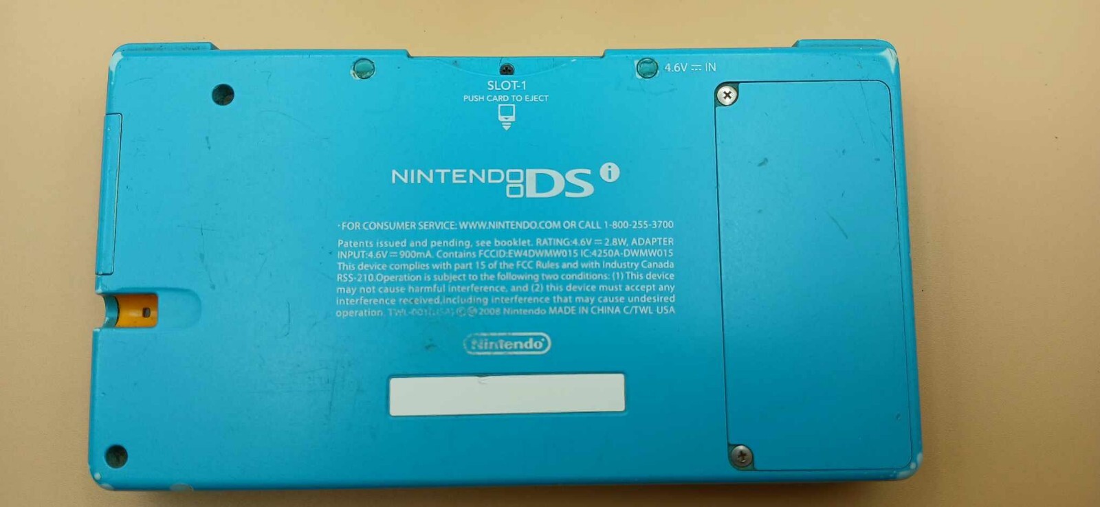 Nintendo DSi Light Blue Handheld Console Game System