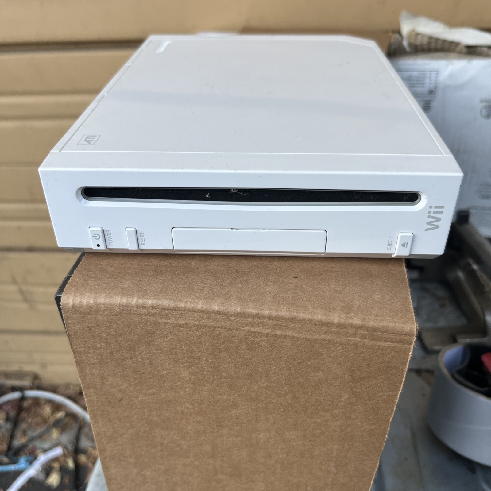 Nintendo Wii RVL-001 Console 2 Motion Plus Controllers – No AC Adapter