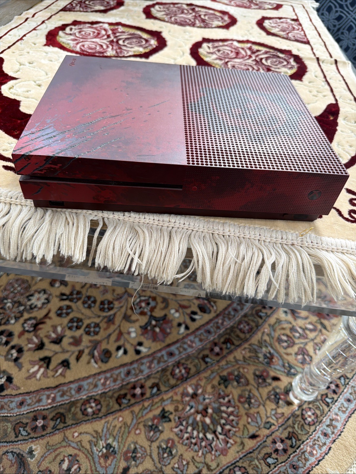 Microsoft Xbox One S Gears of War 4 Limited Edition 2 TB Crimson Red Console