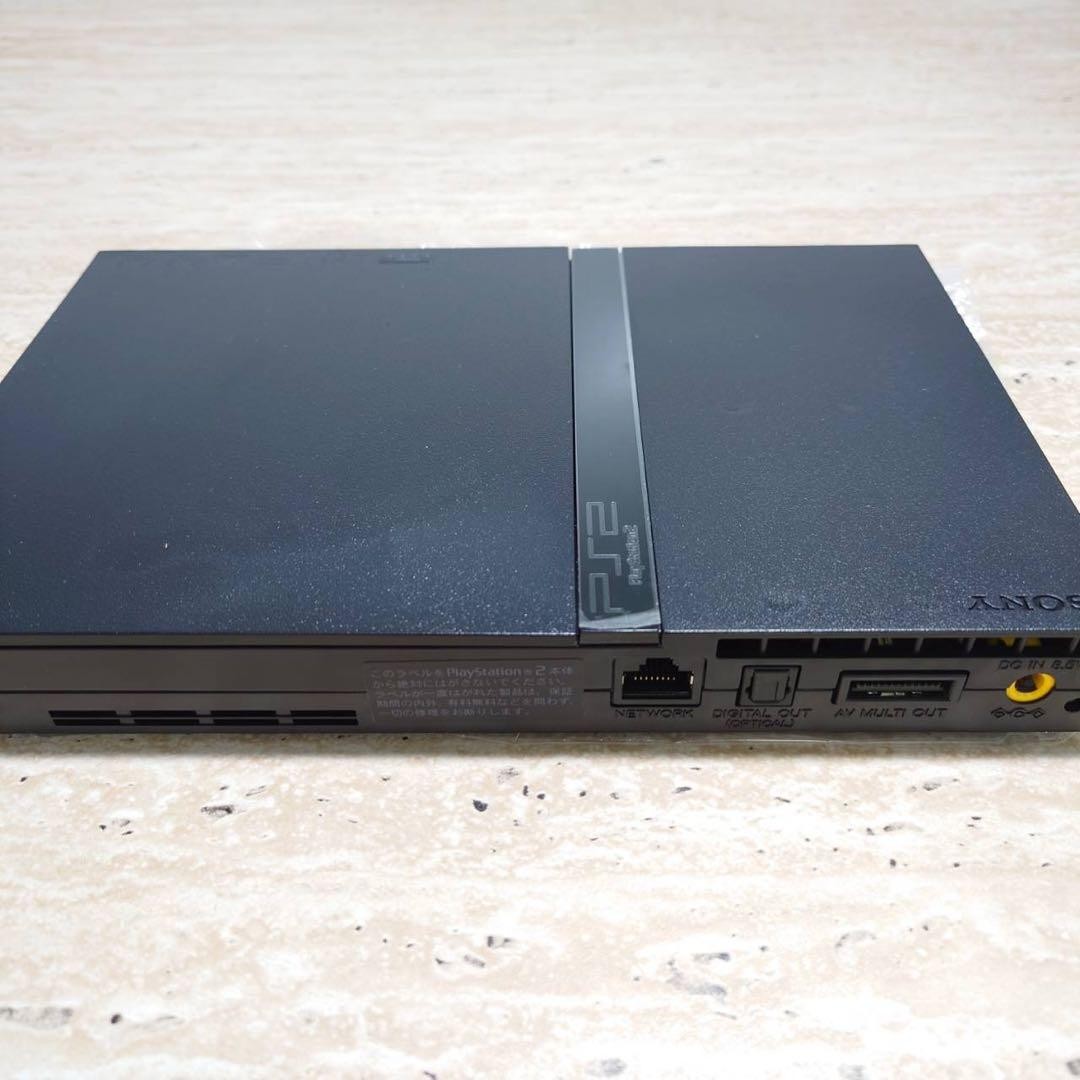 Playstation 2 Black SCPH-70000 CB Slim PS2 Japan Console