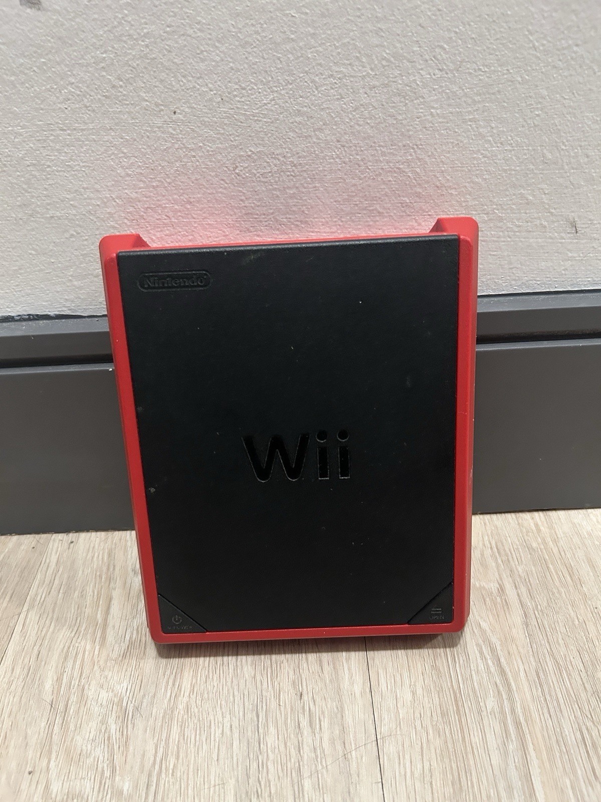 Nintendo Wii Mini 8GB Black/Red Video Game Console- Console Only