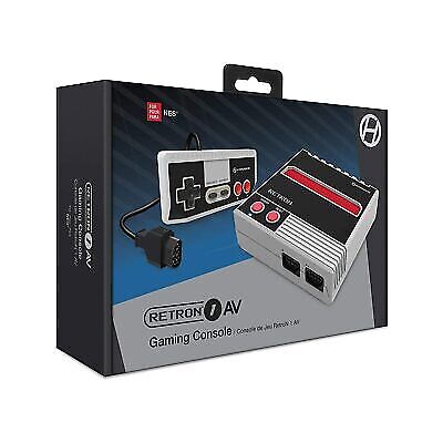 Hyperkin RetroN 1 AV Gaming Console for NES Games Gray + Famicom Converter