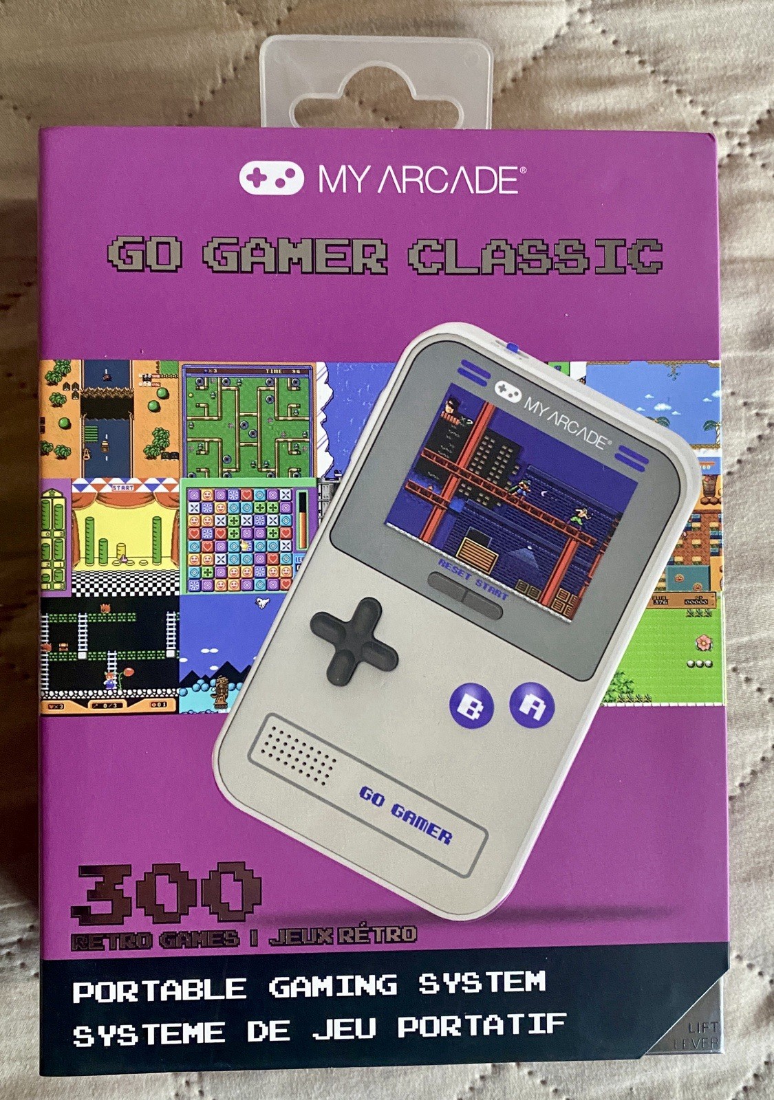 My Arcade Go Gamer Classic 300 Retro Games Portable Gaming System NEW BOX