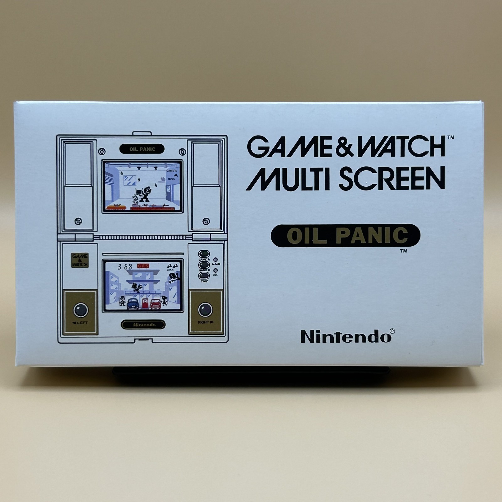 Nintendo Game & Watch OIL PANIC OP-51 1982 New Old Stock