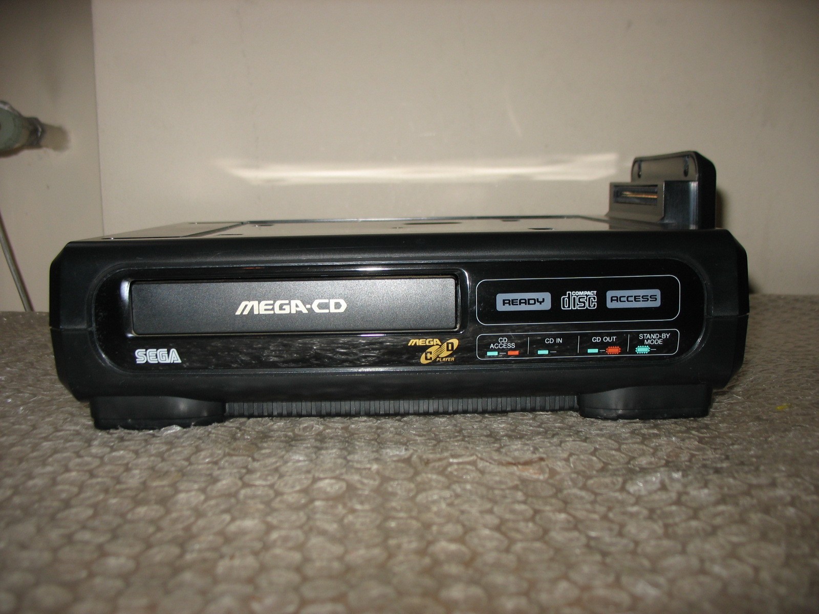 (ONLY UNIT NOT WORKING) SEGA MEGA CD FRONT LOADING CONSOLE JAP!