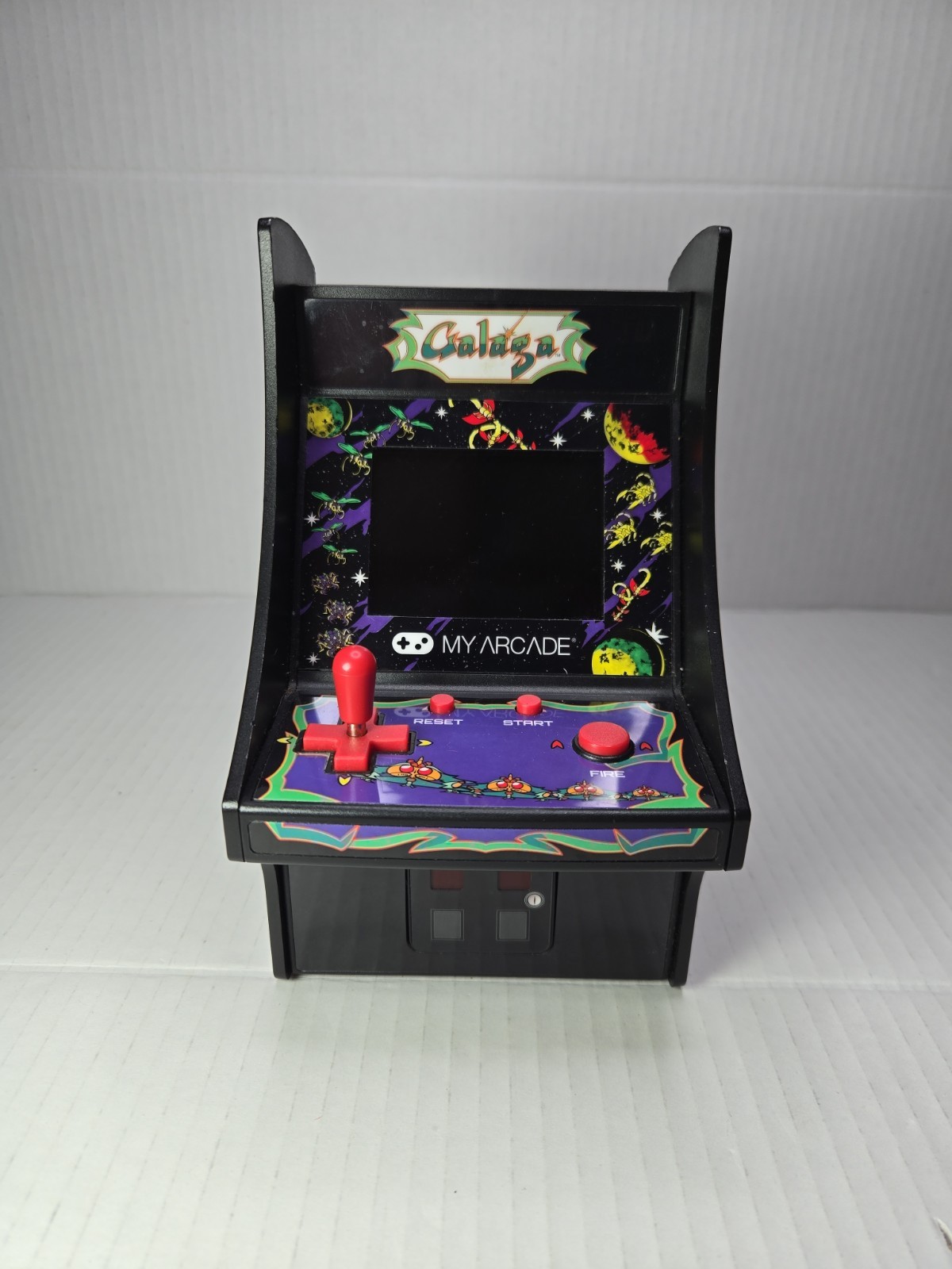 Galaga Mini My Arcade Cabinet Game Machine Retro Micro Player Tested Working
