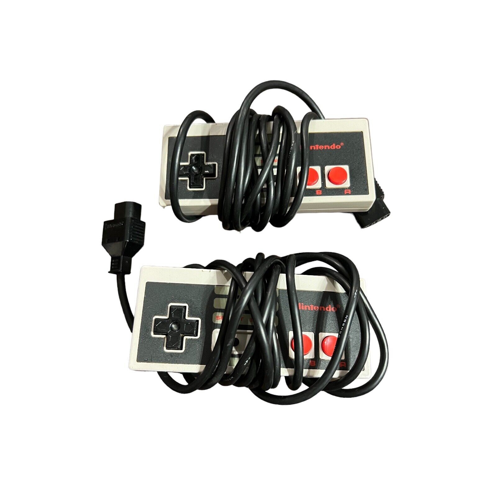 Nintendo NES Control Deck Console CIB Box Styrofoam 2 Controllers Tested