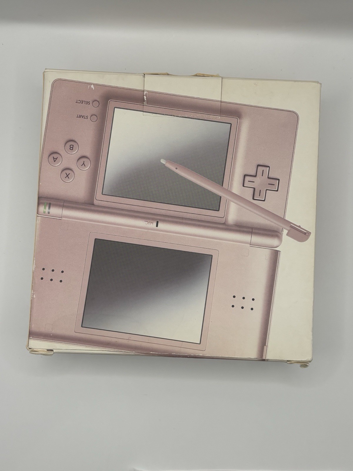 Nintendo DS Lite Pink Console Complete in Box CIB Tested Japanese Version Rose