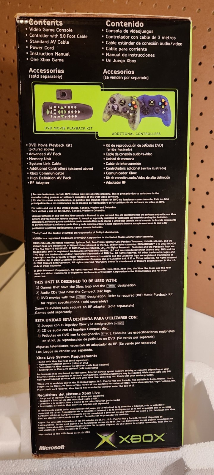 🎮 Microsoft Original Xbox Halo Limited Edition Console – Tested w/ Box & Contr.