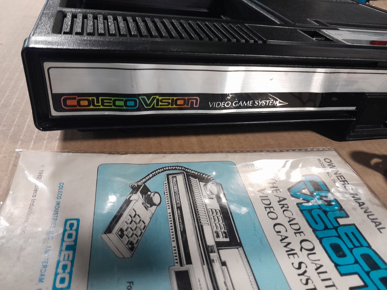 Colecovision Replacement Console Only- AV RCA Composite Video Output Mod -Coleco