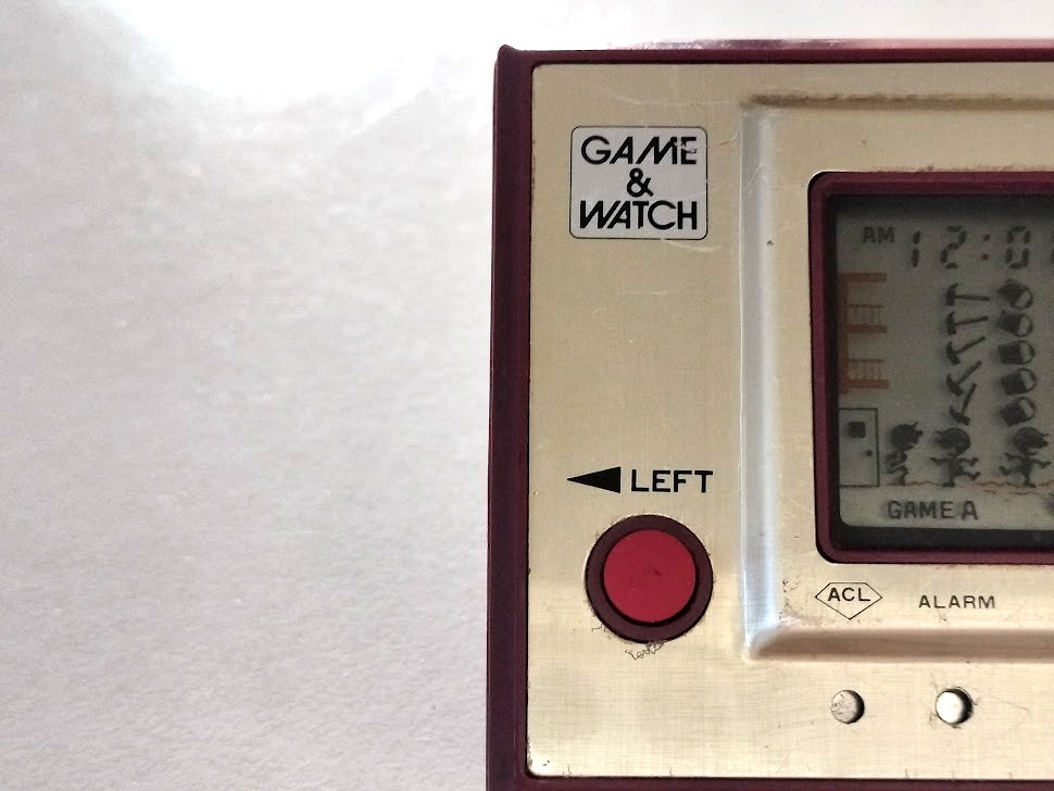 Nintendo Helmet CN-07 LSI game Game and Watch Used Free Shipping from Japan