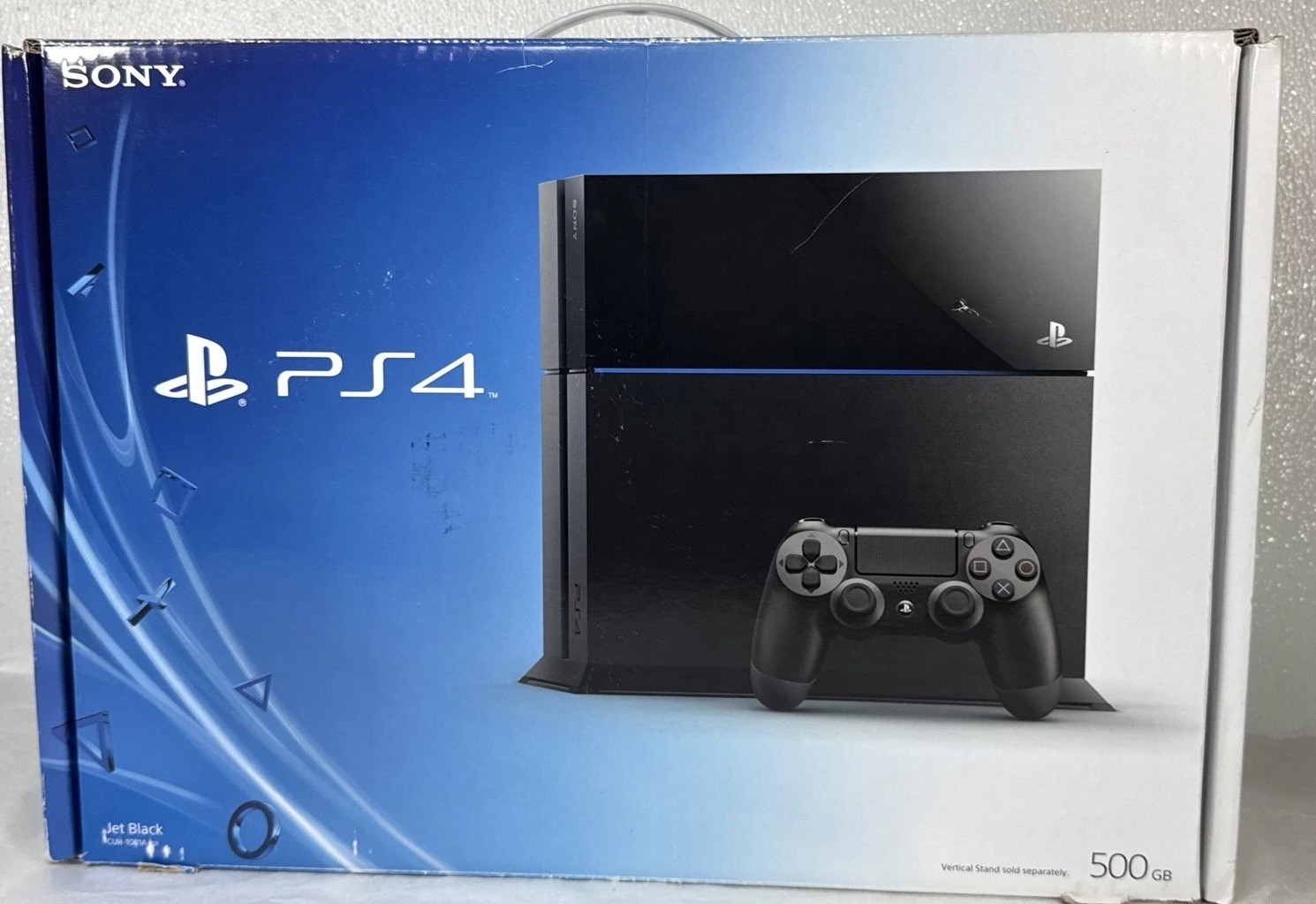 Sony PlayStation 4 CUH-1001A 500GB Gaming Console Black – In Box Tested